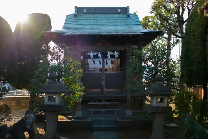 花栗伏見稲荷神社の本殿・本堂