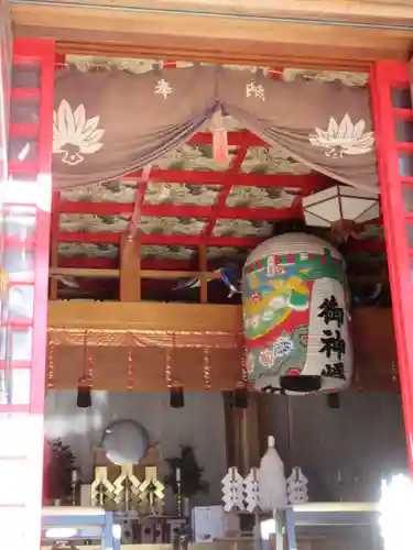 加波山神社真壁拝殿の本殿・本堂