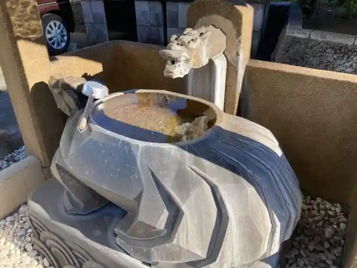 慶運寺の手水舎