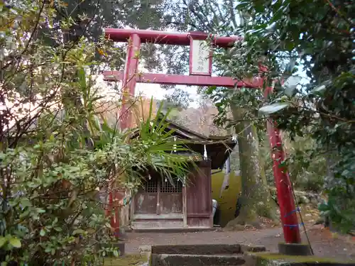 熊太郎神社の鳥居