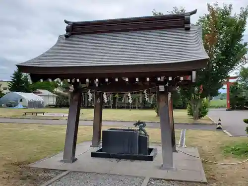 美瑛神社の手水