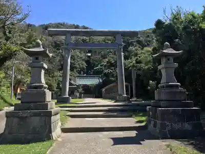 洲崎神社の鳥居