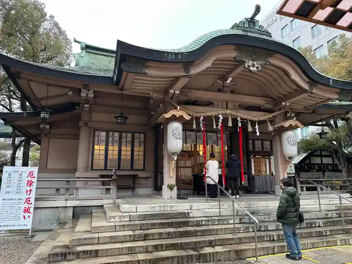 坐摩神社の本殿・本堂