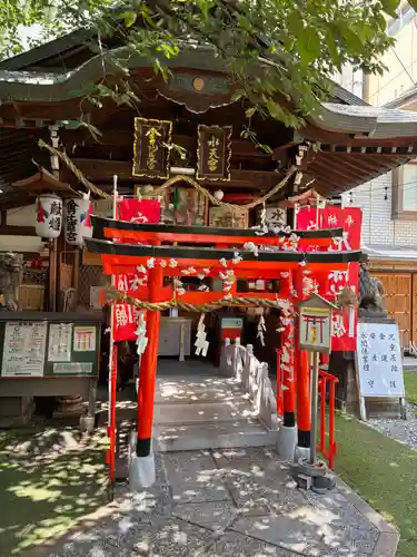 露天神社（お初天神）の鳥居
