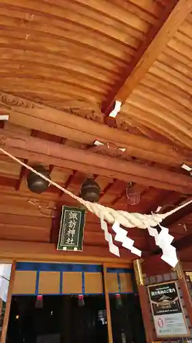 諏訪神社の本殿・本堂