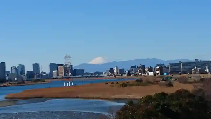 羽田神社の周辺
