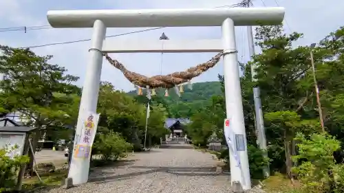 相馬妙見宮　大上川神社の鳥居