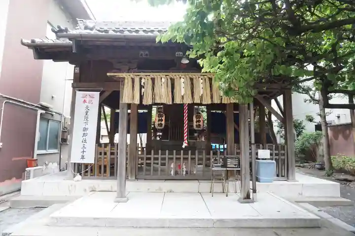 綱敷天満宮の本殿・本堂