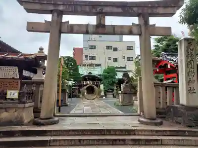 元祇園梛神社・隼神社の鳥居