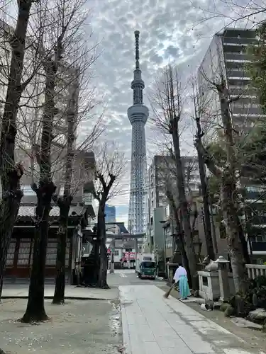牛嶋神社の景色