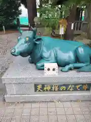 朝日森天満宮の狛犬