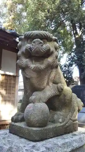 八幡神社の狛犬