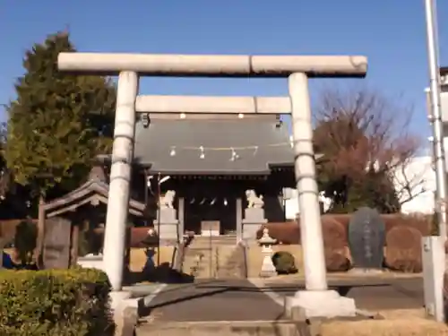 日向山神社の鳥居