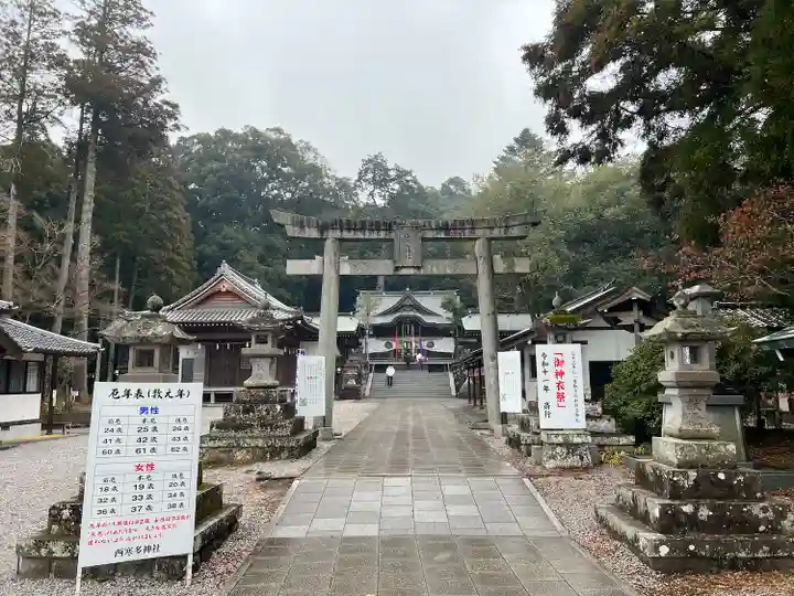西寒多神社(大分県)