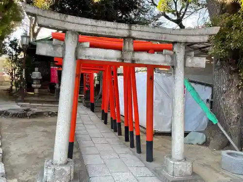 品川神社の鳥居