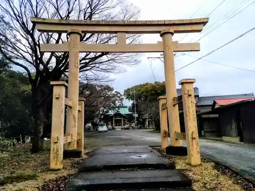 八社神社の鳥居