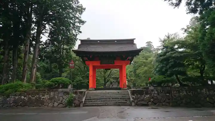 恵林寺の山門・神門