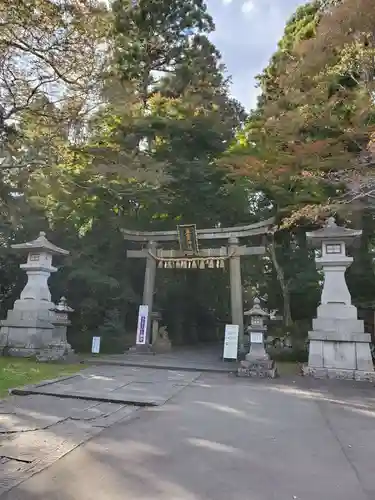 志波彦神社・鹽竈神社の鳥居