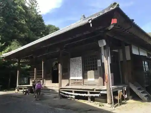 傳乗寺（真木大堂）の本殿