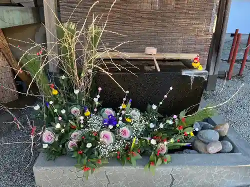 上尾御嶽神社の手水