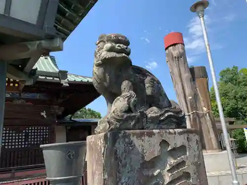 雷電神社の狛犬