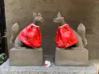 五十稲荷神社(栄寿稲荷神社)の狛犬