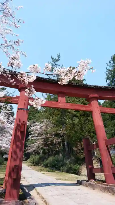 岩木山神社の鳥居