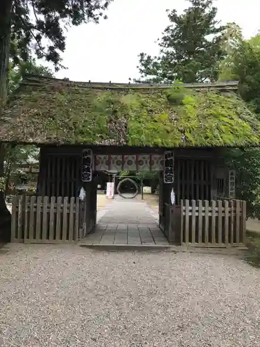 常陸國總社宮の山門・神門