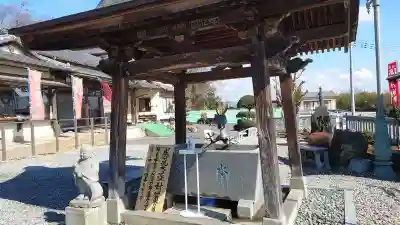 寺岡山元三大師の手水舎