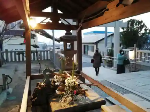 舞子六神社／まいこむの宮の手水舎