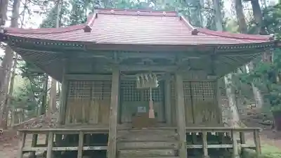 駒形根神社の本殿・本堂