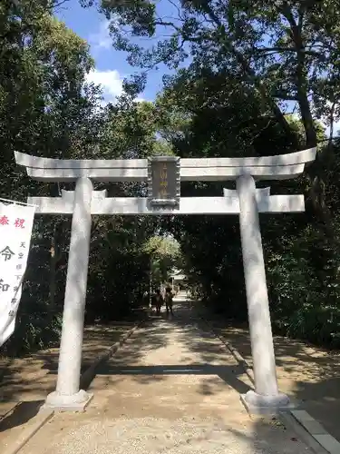 江田神社の鳥居