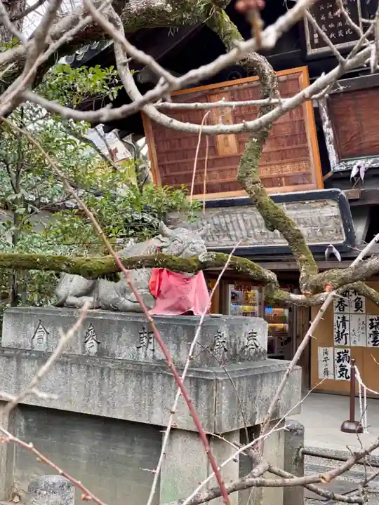 北野天満宮の狛犬