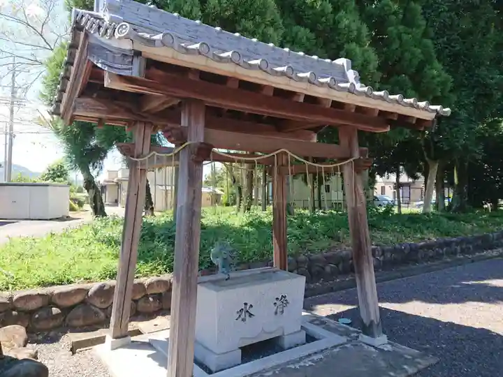 大縣神社の手水舎