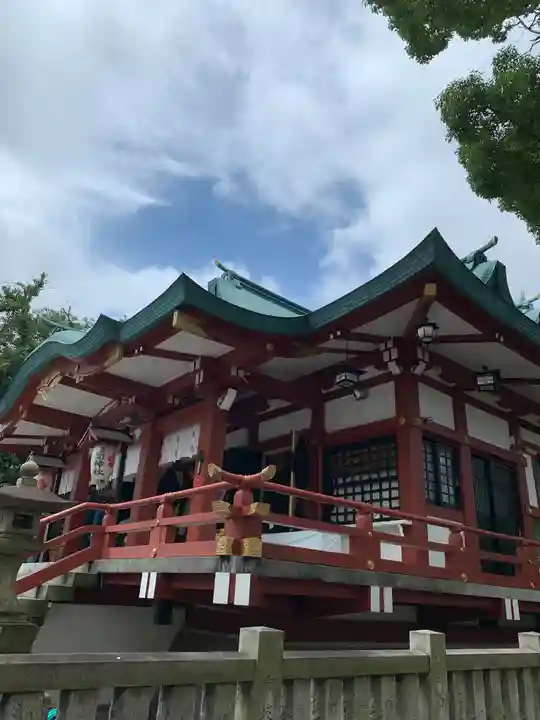 多摩川浅間神社の本殿・本堂