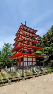新倉富士浅間神社の塔