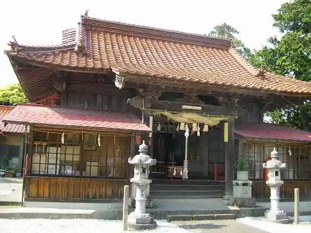 櫛代賀姫神社の本殿・本堂