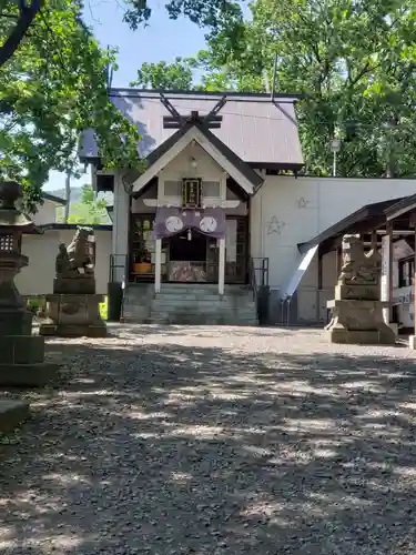 星置神社の本殿