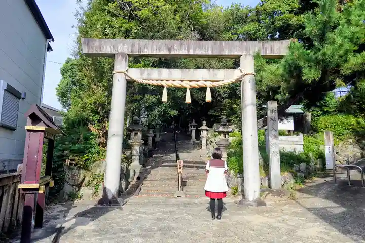 入海神社の鳥居