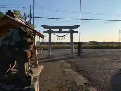 若宮八幡神社の鳥居