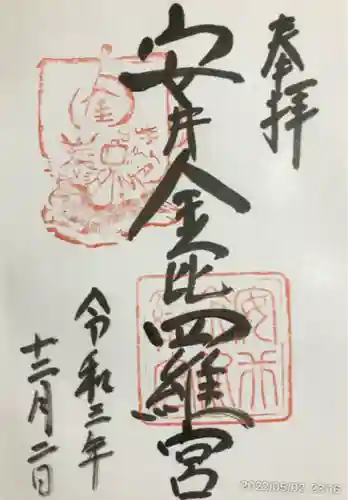 安井金比羅宮(京都府)