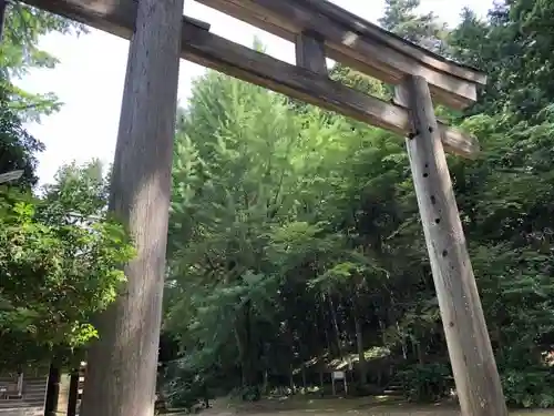 鳥海山大物忌神社蕨岡口ノ宮の鳥居