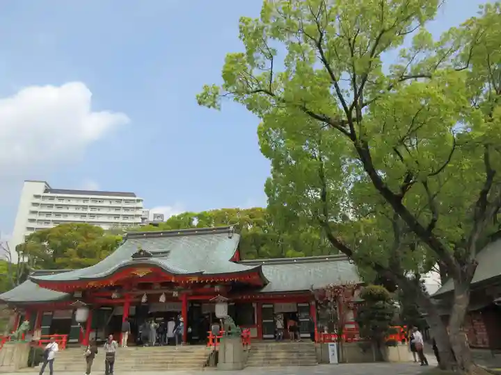 生田神社の本殿・本堂