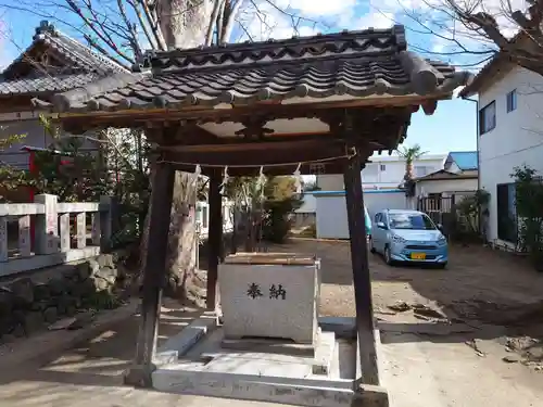 小祝神社の手水舎