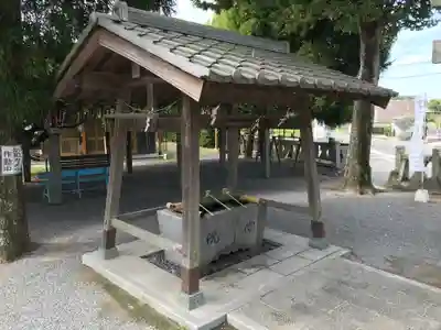 媛社神社（七夕神社）の手水舎