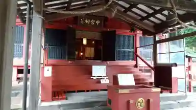 日光二荒山神社中宮祠の本殿・本堂