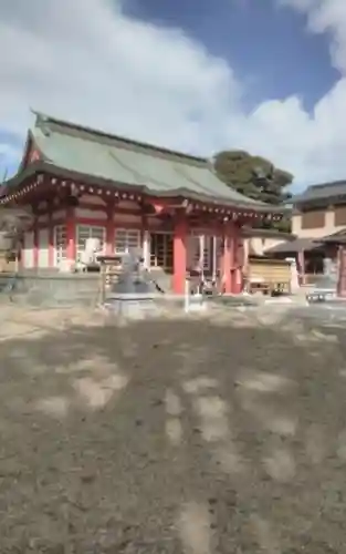 鹿島御児神社の本殿