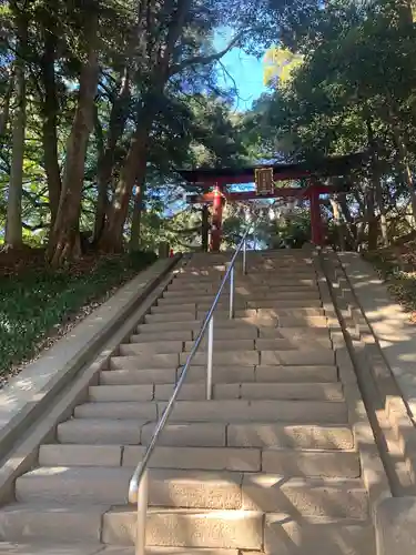 氷川女體神社の鳥居