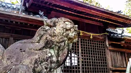 南山神明社の狛犬