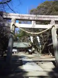 中村八幡宮の鳥居